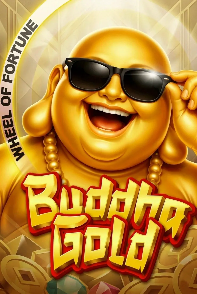 Buddha gold wheel of fortune